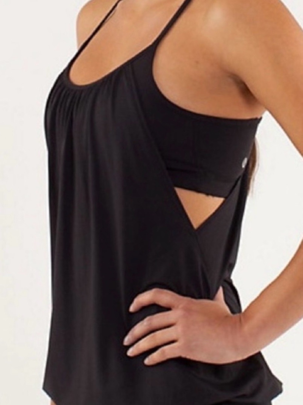 Lululemon Black Women's Seamless Bralette Tank - Black